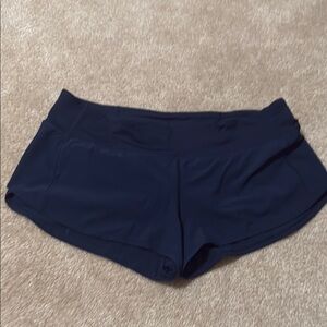 Lululemon Athletica Navy Speed Short 2.5”